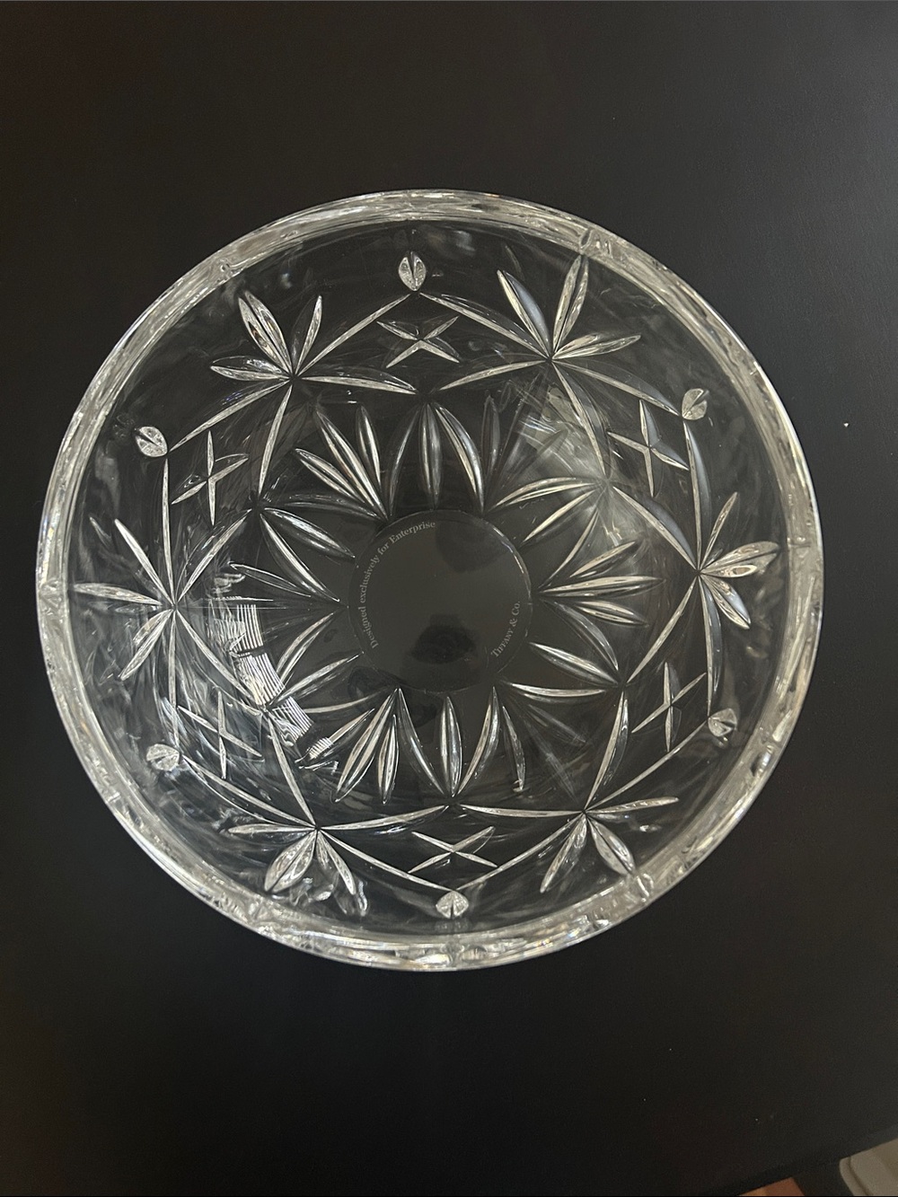 Tiffany Crystal Bowl - Excellent Condition